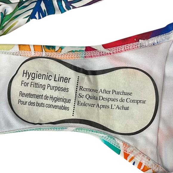 2/$30 NWT Lauren Ralph Lauren Tropical Swim Bikini Bottoms Floral Hipster Sz 14 - Picture 6 of 8